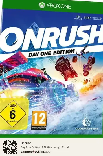 Onrush Xbox One, Germany box front