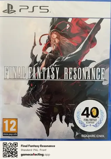 Final Fantasy Resonance PlayStation 5, PAL box front