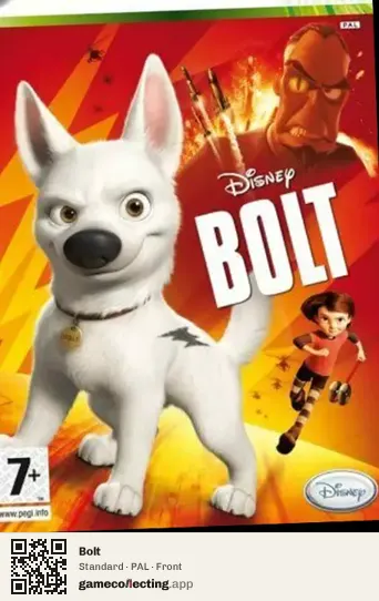 Bolt Xbox 360, PAL box front