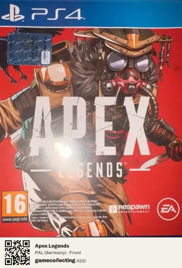 Apex Legends PlayStation 4, Germany box front