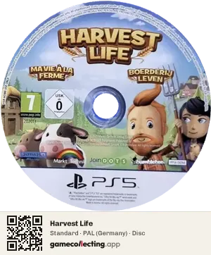 Harvest Life PlayStation 5, PAL disc