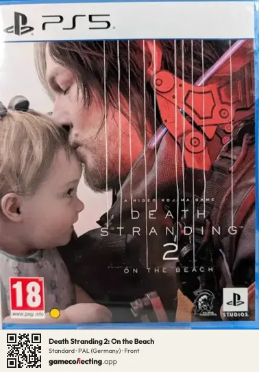 Death Stranding 2: On the Beach PlayStation 5, Germany box front