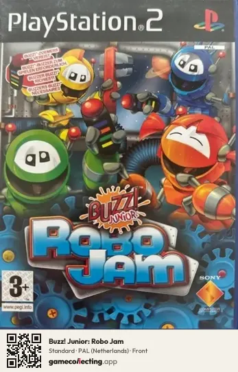 Buzz! Junior: Robo Jam PlayStation 2, Netherlands box front