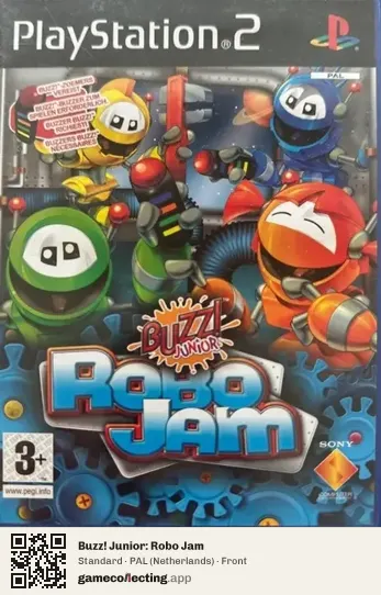 Buzz! Junior: Robo Jam PlayStation 2, Netherlands box front