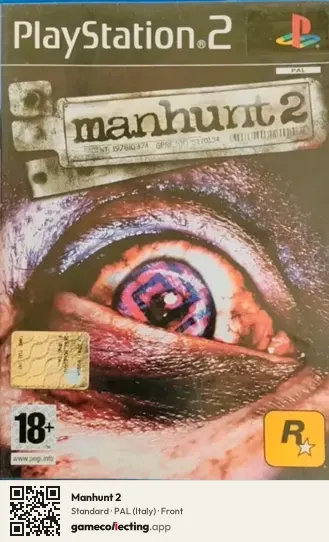 Manhunt 2 PlayStation 2, Italy box front