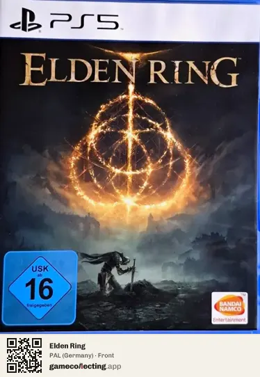 Elden Ring PlayStation 5, Germany box front