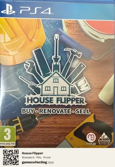 House Flipper PlayStation 4, PAL box front