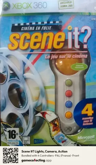 Scene It? Lights, Camera, Action Xbox 360, France box front