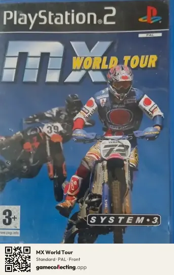 MX World Tour PlayStation 2, PAL box front