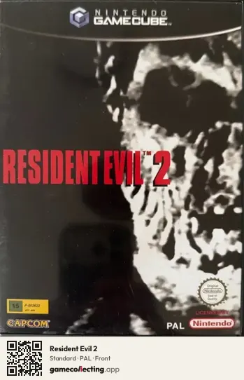 Resident Evil 2 Nintendo GameCube, PAL box front