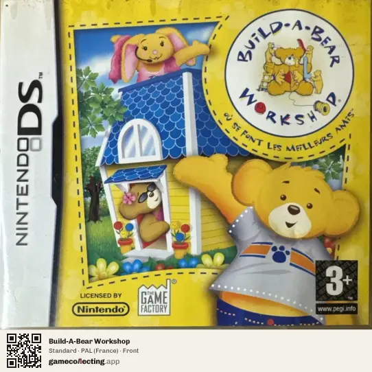 Build-A-Bear Workshop Nintendo DS, France box front