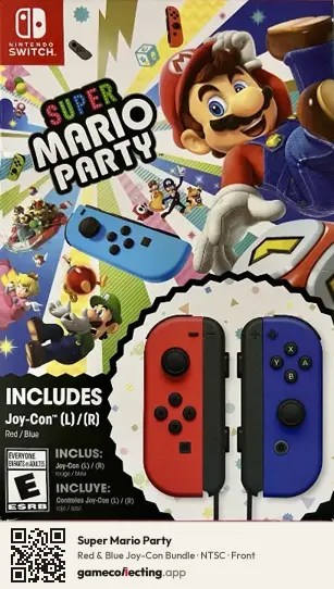 Super Mario Party Nintendo Switch, NTSC box front