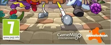 Nicktoons & The Dice of Destiny, the PEGI square on its front