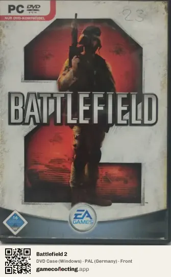 Battlefield 2 Computer, Germany box front