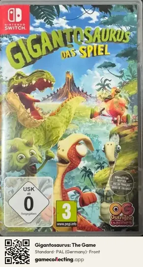 Gigantosaurus: The Game Nintendo Switch, Germany box front