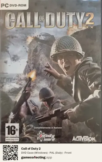Call of Duty 2 Computer, Italy box front