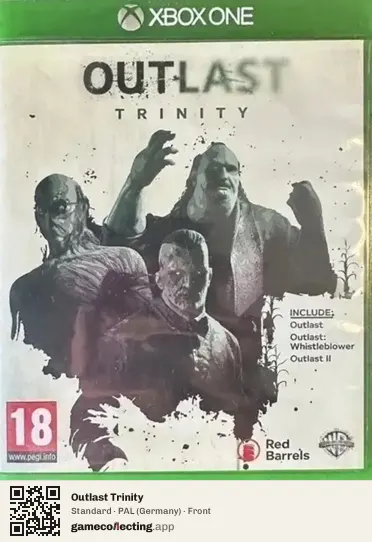 Outlast Trinity Xbox One, Germany box front