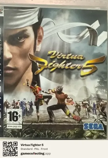 Virtua Fighter 5 PlayStation 3, PAL box front
