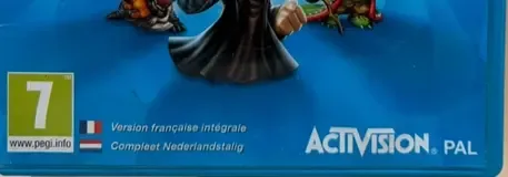 Skylanders: Trap Team, the PEGI square on its front