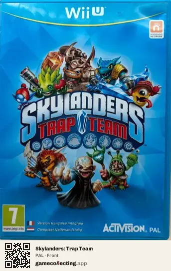 Skylanders: Trap Team Nintendo Wii U, PAL box front