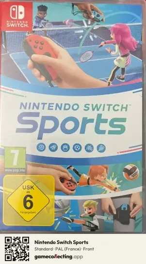 Nintendo Switch Sports Nintendo Switch, France box front