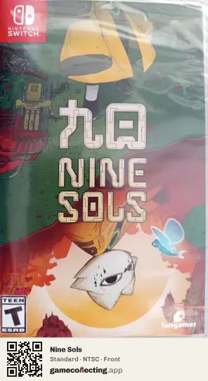 Nine Sols Nintendo Switch, NTSC box front