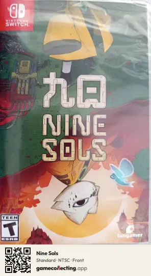 Nine Sols Nintendo Switch, NTSC box front