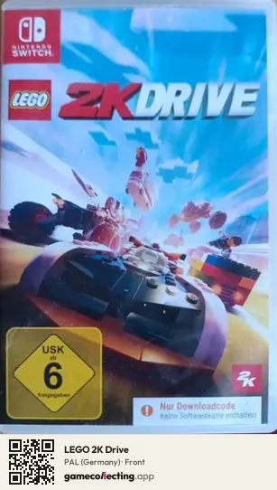 LEGO 2K Drive Nintendo Switch, Germany box front