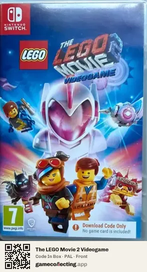 The LEGO Movie 2 Videogame Nintendo Switch, PAL box front