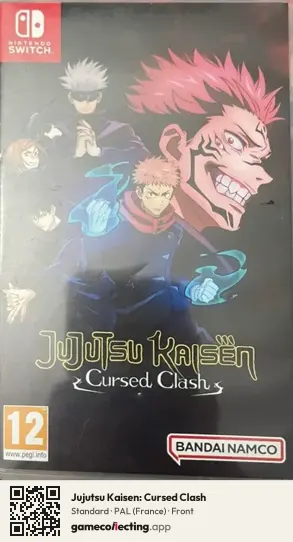Jujutsu Kaisen: Cursed Clash Nintendo Switch, France box front
