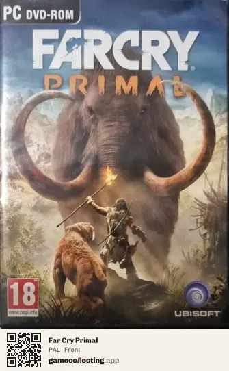 Far Cry Primal Computer, PAL box front