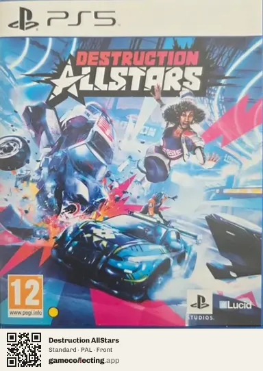 Destruction AllStars PlayStation 5, PAL box front