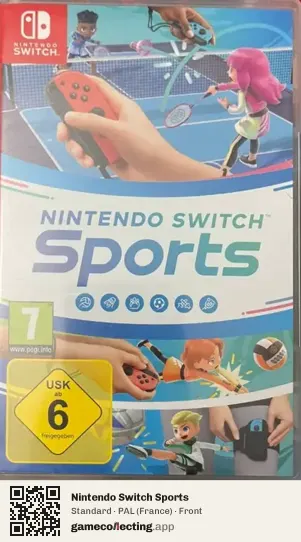 Nintendo Switch Sports Nintendo Switch, France box front