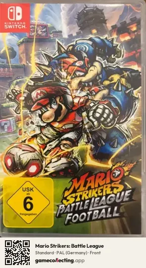 Mario Strikers: Battle League Nintendo Switch, Germany box front