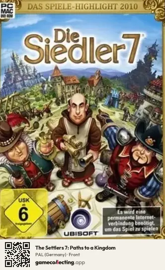 The Settlers 7: Paths to a Kingdom Computer, Germany box front