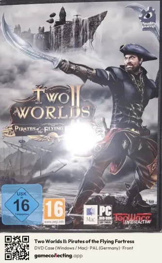 Two Worlds II: Pirates of the Flying Fortress Computer, Germany box front