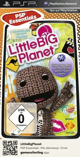 LittleBigPlanet PlayStation Portable, Germany box front