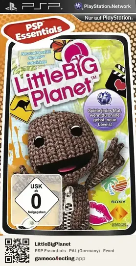 LittleBigPlanet PlayStation Portable, Germany box front