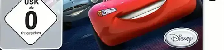 Cars 2, the USK square on its front