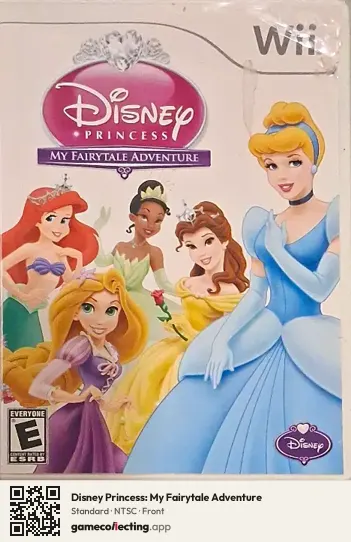 Disney Princess: My Fairytale Adventure Nintendo Wii, NTSC box front