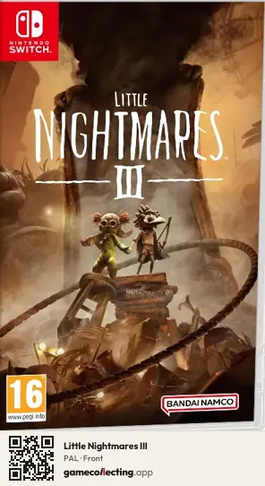 Little Nightmares III Nintendo Switch, PAL box front