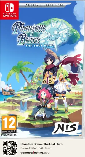 Phantom Brave: The Lost Hero Nintendo Switch, PAL box front