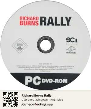 Richard Burns Rally Computer, PAL disc