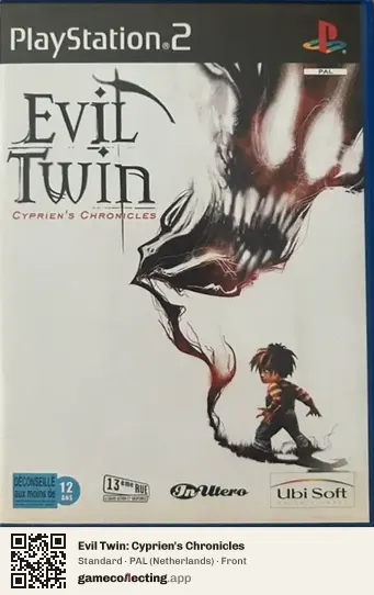 Evil Twin: Cyprien's Chronicles PlayStation 2, Netherlands box front