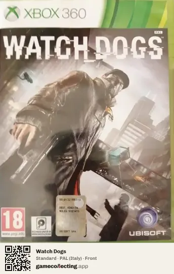 Watch Dogs Xbox 360, Italy box front