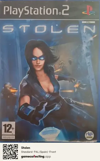 Stolen PlayStation 2, Spain box front