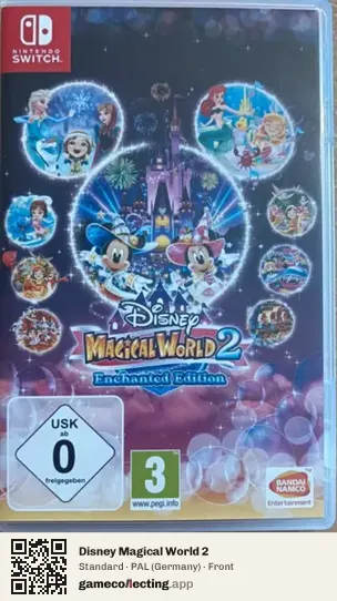 Disney Magical World 2 Nintendo Switch, Germany box front