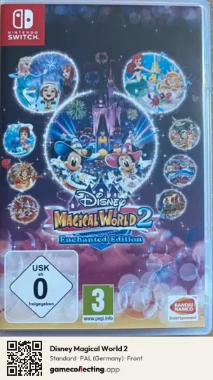 Disney Magical World 2 Nintendo Switch, Germany box front