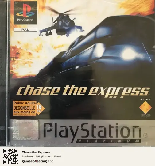 Chase the Express PlayStation, France box front