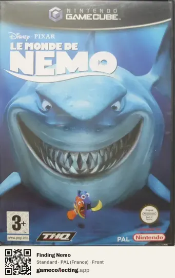Finding Nemo Nintendo GameCube, France box front